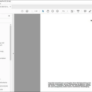 Deutz-Fahr 914 Werkstatthandbuch 0312 0439 de - PDF DOWNLOAD (Deutsch)