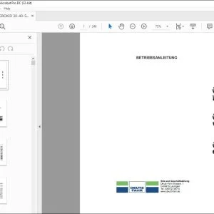 Deutz-Fahr AGROKID 30 40 50 BETRIEBSANLEITUNG - PDF DOWNLOAD (Deutsch)