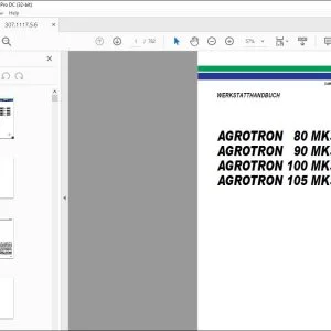 Deutz-Fahr AGROTRON 80 MK3 – 6001 AGROTRON 90 MK3 –> 6001 AGROTRON 100 MK3 –> 6001 AGROTRON 105 MK3 –> 6001 WERKSTATTHANDBUCH – PDF DOWNLOAD (Deutsch)
