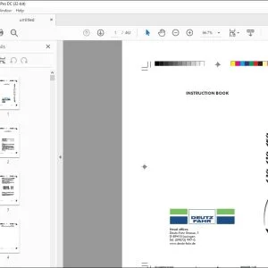 Deutz-Fahr Agrotron 120 130 150 150.7 165.7 180.7 Profiline Use & Maintenance Manual - PDF DOWNLOAD
