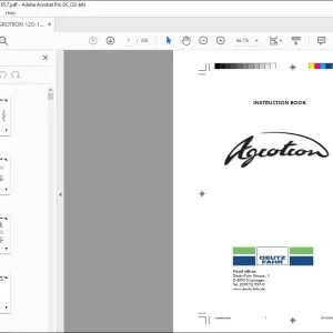 Deutz-Fahr Agrotron 120 130 150 150.7 165.7 Instruction book Manual - PDF DOWNLOAD