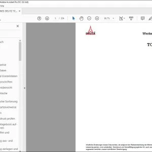 Deutz-Fahr TCD 2013 4V Industrie Werkstatthandbuch 0312 3130 de – PDF DOWNLOAD (Deutsch)
