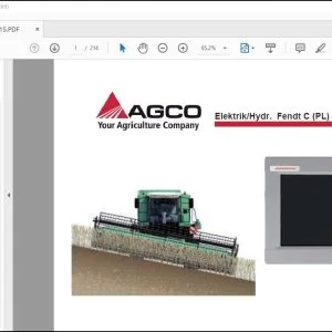 Fendt Agco C(PLFENDT )Serie 2012 Elektrik/Hydr - PDF DOWNLOAD