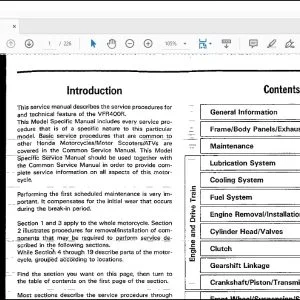 Honda VFR400R Service Manual - PDF DOWNLOAD