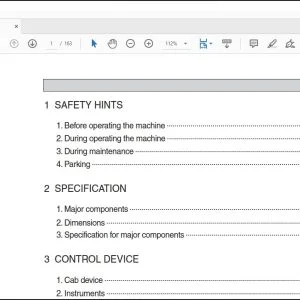 Hyundai Ceres H930CB-H940CB Backhoe Loader Operator's Manual - PDF DOWNLOAD