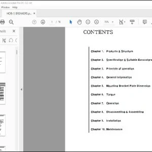 Hyundai Ceres HDB Breakers Skid Steer Loader Operator's Manual - PDF DOWNLOAD