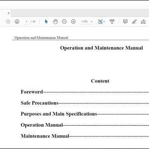 Hyundai Ceres HL630 Operation & Maintenance Manual - PDF DOWNLOAD