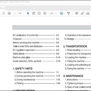 Hyundai Ceres HL730-9 Wheel Loader Operator's Manual - PDF DOWNLOAD