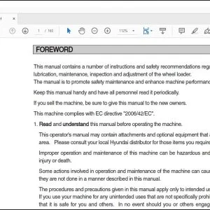Hyundai Ceres HL757TM-7A Wheel Loader Operator's Manual - PDF DOWNLOAD