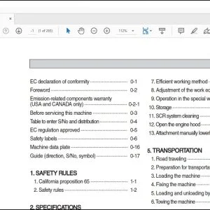 Hyundai Ceres HL955 Operator's Manual - PDF DOWNLOAD