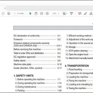 Hyundai Ceres HL960 Operator's Manual - PDF DOWNLOAD