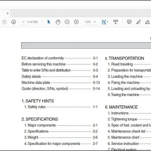 Hyundai Ceres HL960T3 Operator's Manual - PDF DOWNLOAD