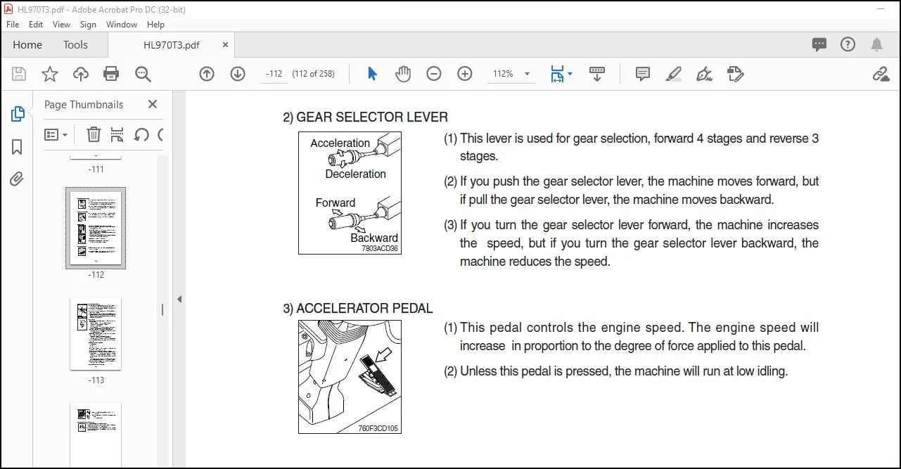 Hyundai Ceres HL970T3 Operator's Manual - PDF DOWNLOAD - Image 3