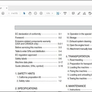 Hyundai Ceres HL980A Operator's Manual - PDF DOWNLOAD
