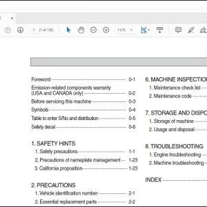 Hyundai Ceres HS120V Operator's Manual - PDF DOWNLOAD