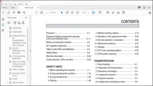 Hyundai Ceres HW140 Excavator Operator's Manual - PDF DOWNLOAD