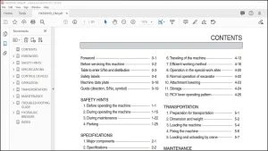 Hyundai Ceres HX300HD Operator's Manual - PDF DOWNLOAD