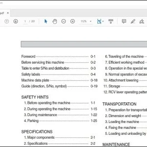 Hyundai Ceres HX300HD Operator's Manual - PDF DOWNLOAD