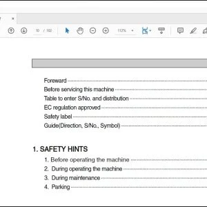 Hyundai Ceres Skid Steer Loader HSL650-7 Operator's Manual - PDF DOWNLOAD