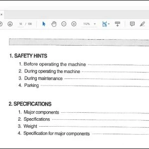 Hyundai Ceres Skid Steer Loader HSL810 Operator's Manual - PDF DOWNLOAD