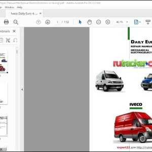Iveco Daily Euro 4 Mechanical Electric/Electronic Repair Manual - PDF DOWNLOAD