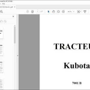 Kubota В1200 - В1400 В1500 - В1600 B1702 - В1902 TRATTORI MANUALE USO е MANUTENZIONE - PDF DOWNLOAD