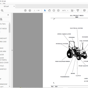 Kubota B20 Tractor Parts Book Manual - PDF DOWNLOAD - HeyDownloads ...