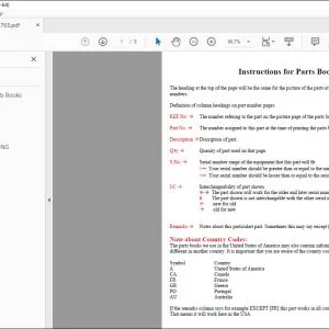 Kubota B2765 Backhoe Instructions for Parts Books Manual - PDF DOWNLOAD