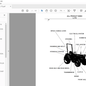 Kubota L175 Tractor Parts Book Manual - PDF DOWNLO