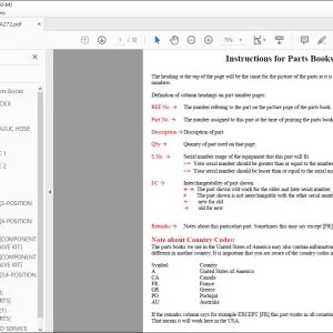 Kubota LA272 Parts Books Manual - PDF DOWNLOAD