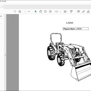 Kubota LA844 Parts Books Manual - PDF DOWNLOAD