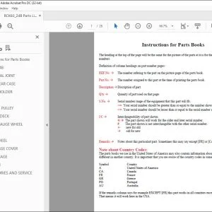 Kubota RCK60_24B Mower Parts Book Manual - PDF DOWNLOAD