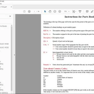 Kubota TL1150 Loader Parts Book Manual - PDF DOWNLOAD