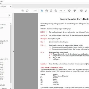 Kubota TL420 Loader Parts Book Manual - PDF DOWNLOAD