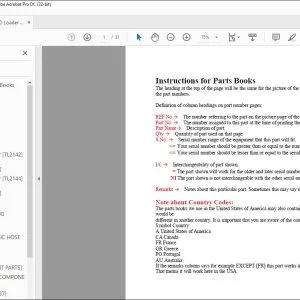 Kubota TL500 Loader Parts Book Manual - PDF DOWNLOAD