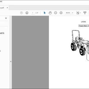 Kubota Tractor LA364 Parts Books Manual - PDF DOWNLOAD