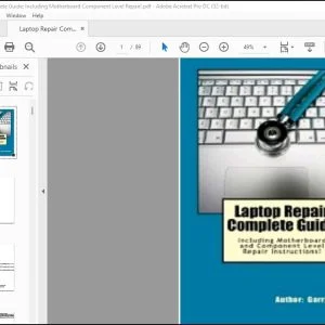 Laptop Repair Complete Guide; Including Motherboard Component Level Repair - PDF DOWNLOAD