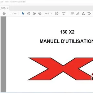 Linkbelt 130 X2 MANUEL D'UTILISATION 2106 - PDF DOWNLOAD (French)
