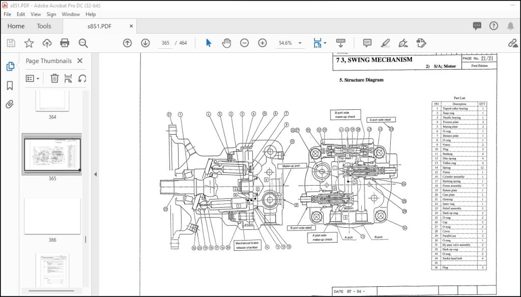 Linkbelt 1600Q Service Manual S851 - PDF DOWNLOAD - HeyDownloads ...