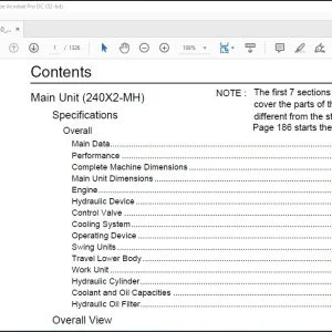Linkbelt 240X2-MH Shop Manual 2321 - PDF DOWNLOAD