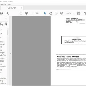 Linkbelt 2650 & 2700 Quantum Series Service Manual 851 - PDF DOWNLOAD