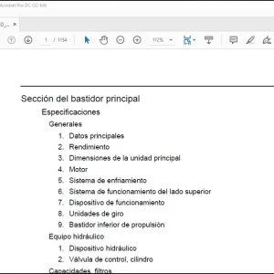 Linkbelt 350 X2 Manual de Servicio De La Excavadora - PDF DOWNLOAD (Spanish)