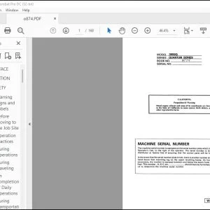 Linkbelt 3900Q Quantum Series Service Manual S874 - PDF DOWNLOAD