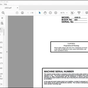 Linkbelt 4300Q Quantum Series Service Manual 820 - PDF DOWNLOAD