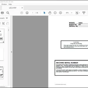 Linkbelt 5800Q Quantum Series Service Manual 823 - PDF DOWNLOAD