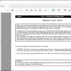 Linkbelt D16 Articuled Truck Shop Manual 1008 - PDF DOWNLOAD