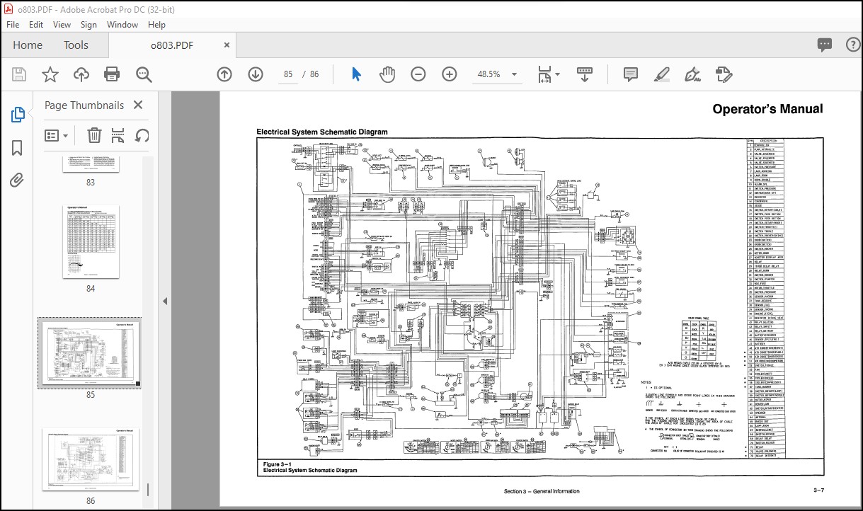 Linkbelt LS-6000SL C Series II Excavator Operator's Manual 803 - PDF ...