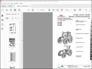 McCormick Tractor X4.060-X4.070-X4.080 Betriebs- und Wartungsanleitung - PDF DOWNLOAD
