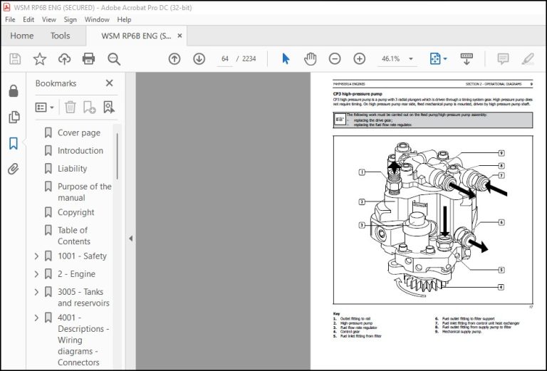 McCormick Tractor X6.420 X6.430 X6.440 Service Manual 6642500A3 - PDF ...