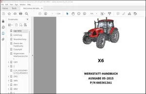 McCormick X6 WERKSTATT-HANDBUCH 6603613A1 - PDF DOWNLOAD